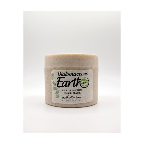 Diatomaceous Earth Exfoliating Face Mask