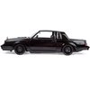 All Star Toys 1987 Buick Regal 3.8SFI Turbo T-Type Grand National Black w/Deep Dish Custom Wheels 1/24 Diecast Model Lowrider Car Exclusive Motormax 73319