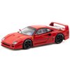 F40 Lightweight Red Road64 Series 1/64 Diecast Model Car by Tarmac Works T64R-076-RE