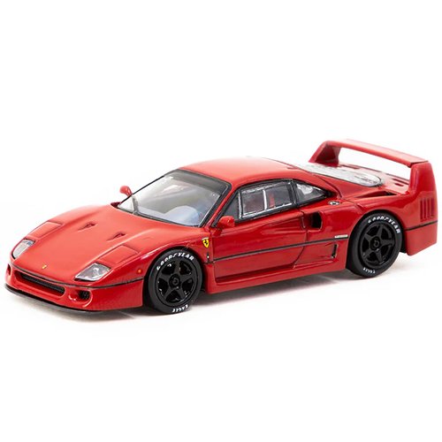 F40 Lightweight Red Road64 Series 1/64 Diecast Model Car by Tarmac Works T64R-076-RE