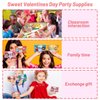40 Pack Scratch-Off Valentine Jokes Cards for Kids with Envelopes Stickers Sweet Food Valentine's Day Exchange Cards Jokes for School Classroom Candy Donut Ice Cream Exchange Gift Games Party Favor