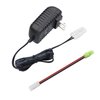 NASTIMA Intelligent 2-10S RC Battery Charger for 7.2V 8.4V 9.6V Ni-MH Battery Packs Compatible with Tamiya and Mini Tamiya Connector