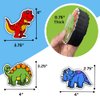Magnetic Dry Erase Eraser Set for Whiteboard - 3 Pack Cute Dinosaurs - Triceratops, Stegosaurus, Tyrannosaurus Rex (T-Rex) - for Kids and Classroom Board Accessories