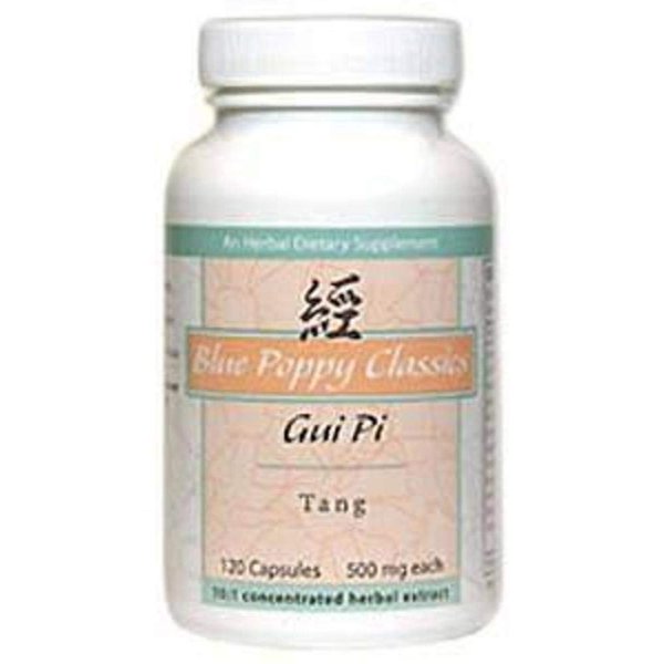 Gui Pi Tang (120 capsules, 500mg each) - Blue Poppy