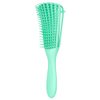 Emoly Detangling Brush for Natural Hair-Detangler for America 3a to 4c Kinky Wavy, Curly, Coily Hair, Detangle Easily with Wet/Dry (Green)