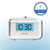 Homedics Sound Machine and Alarm Clock with Time Projection. White Noise Sound Machine with a Digital FM Alarm Clock Radio, 8 Sounds, Snooze, Sleep Timer and Night Light