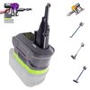 URUN 2-in-1 V7/8 Adapter for Ryobi 18V Lithium Battery Convert to for Dyson V7/8 Handheld Vacuum Cleaner Battery Compatible with V7/8 Animal V7/8 Absolute V7/8 Motorhead Pro V7/8