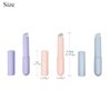 3 Pcs Silicone Nail Brush,Pink Purple Blue Multifunction Nail Art Brushes,Reusable Silicone Jelly Beveled Head Nail Brushes For Lipstick Concealer Makeup Brush Stained Gradient Nail Design Nail Tools