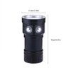 Aramox Diving Flashlight 18000 Lumen IPX8 Scuba Dive Lights 500M Underwater LED Flashlight Submersible Lights for Outdoor Under Water Sports