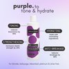UBERLISS Bond Purple Shampoo 10oz - Hair Toner for Blonde Hair - Hydrating & Moisturizing - Sulfate Free - Vegan