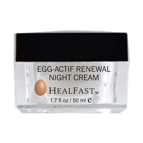HealFast Egg-Activ Renewal Night Cream For Face – Enhance Your Anti-aging Skincare Routine – Promotes Healthy Cell Renewal for Younger-Looking Skin – Suitable for All Skin Types for Both Men and Women