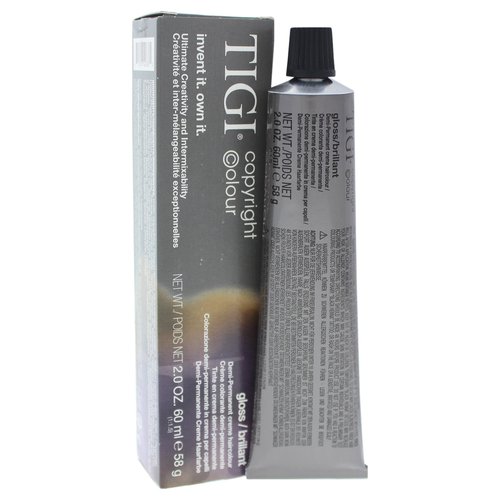 TIGI Colour Gloss Creme Hair Color for Unisex, No. 6/23 Dark Violet Golden Blonde, 2 Ounce