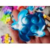 Roaqua 100 Packs Turtle Mini Pop Fidget, Autism Special Needs Squeeze Sensory Party Favors Gifts for Family, Adult and Kids
