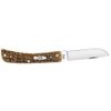 Case XX WR Pocket Knife Sod Buster Jr, Stainless Steel Blades, Length Closed: 3 5/8 Inches, Made in USA (Amber Bone)
