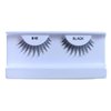 10 Pairs 100% Human Hair False Eyelashes Natural Black #42