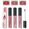 3PCS Cream Lip Gloss, Sexy Women Lipstick, Moisturising Liquid Lipstick, Non-Fading, Non-Stick to Cup, Non-Stick to Cup, 2024 New Waterproof Lip Gloss, Vivid Colorful Lipgloss Women Makeup
