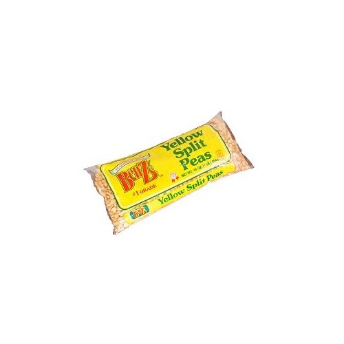 Benz's Yellow Split Peas, Kosher, (Pack of 2), 16-Ounce Bag