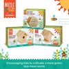 Beetle & Bee Build A Bird Bungalow - DIY Kid Art Craft Outdoor Birdhouse Kit, House Painting Kit for Kids, Hardware Glue Included- 4 Paints, 1 Brush, 7 Wooden Pcs, Chain For Tree Hanging Age 5+