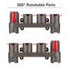 RTop Docking Station Accessory Holder Attachments Organizer for Dyson V15 V7 V8 V10 V11 SV10 SV11 Vacuum Cleaner (2 Pack, 10 Storage Adapters)
