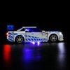 LIGHTAILING Light for Lego- 76917 2-Fast-2 Furious Nissan Skyline GT-R (R34) - Led Lighting Kit Compatible with Lego Building Blocks Model - NOT Included The Model Set