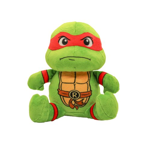 design LAB, Inc. Teenage Mutant Ninja Turtle Official Merchandise | TMNT Toys | Squeaky Plush Dog Toy | Raphael | Great for Interactive Play!