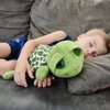 MorisMos Sea Turtle Stuffed Animal with Babies, 14'' Mommy Stuffed Turtle with 3 Baby Turtles & 2 Plush Eggs in Tummy, Big-Eyed Turtle Toys for Kids Toddlers,Sea Stuffed Animals,Tortoise Plush Pillow