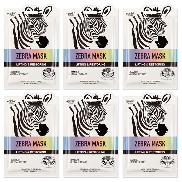 Character Masks (Zebra 6pk)