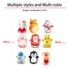 Random Tumbler Wobbler Toys | Stress Relief 70PCS Mini colorful Roly-Poly Wobbling Toy | Cartoon Miniature Figures Self-righting Doll Small Desktop Toy | Tumbler Early Education Toys for Kids or Adult