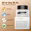 POEROES Snail Mucin Cream 99.3% Moisturizer Face Cream 4.23 Fl Oz Daily Face Moisturizer for Dry Skin Sensitive Skin Acne-prone Face Lotion