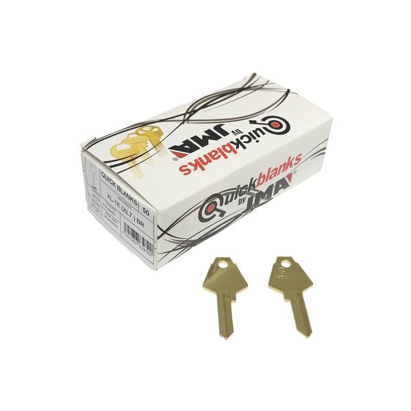 JMA XL1E Key Blank for XL Lock XL7, 50 Pack