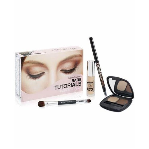 Bare Tutorials Neutral Eyes 4 piece bundle tin 5 in 1 BB cream Eye shadow liner