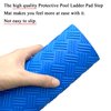 SKARUMMER Swimming Pool Ladder Mat - Protective Pool Ladder Pad Step Mat with Non-Slip Texture, Blue Medium Pool Step Mat 36 inch X 9 inch