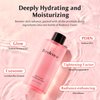 Redence Hydrating Toner with Rice Bran Extract Gentle Exfoliate, Non-irritating Even Tone, Unscented Korean Toner 300ml/ 10.14 fl. oz.