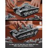 SVIOKODX Neubaufahrzeug Tank，WW2 Army Tank Building Set，Military Model Kit for Adults，Moc Building Blocks and Engineering Toy，Collectibles Gift for Teen Boy Military Fans