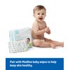 Medline Premium Disposable Baby Diapers, Absorbent & Ultra-Soft for Delicate Skin, Size 7 (41+ lbs), Pack of 25