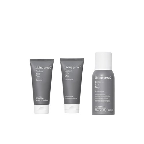 Living Proof Travel Size PhD Shampoo, Conditioner, Dry Shampoo Bundle ($50 Value)