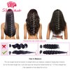 Beauhair 7A Brazilian Straight Hair 3 Bundles with Lace Closure (8 10 12+12 Free Part closure) Virgin Human Hair Weave 100% Unprocessed Human Natural Black Straight Remy Hair Extensions