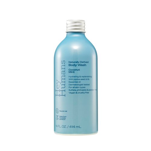 Basic Hey Humans-Body Wash Coconut Mint-14 fl oz