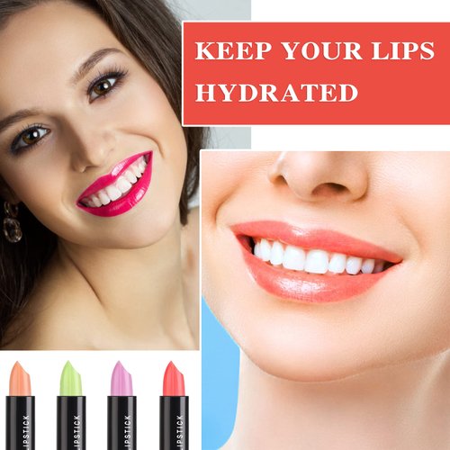 8 Pack Crystal Jelly Color Changing Lipstick Tinted Lip Balm Stain,Magic Lipstick Temperature Color Change Lip Gloss Long Lasting Waterproof Lip Moisturizer Lipstick Set