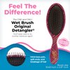 Wet Brush Original Detangler Hair Brush - Free Spirit, Sangria - All Hair Types - Ultra-Soft IntelliFlex Bristles Glide Through Tangles with Ease - Pain-Free Comb for Men, Women, Boys and Girls