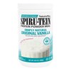 Natures Plus SPIRU-TEIN Simply Natural, Original Vanilla - 0.81 lb - Unsweetened Plant-Based Protein Shake - Non-GMO, Vegetarian, Gluten Free - 16 Total Servings