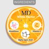 MD White Factor - Glutathione Supplement with Effective Antioxidants, Vitamin C & Lipoic Acid | (60 Capsules)