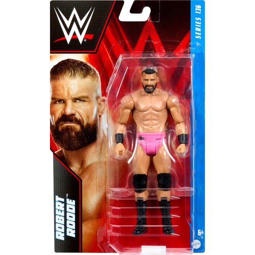 Mattel WWE Robert Roode Basic Action Figure, 10 Points of Articulation & Life-like Detail, 6-inch Collectible