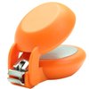 HARAC Special Needs Nail Clippers for Arthritic Hands, Senior and Kids, Adapted Nail Clipper for Fingernail and Thick Toenail, Made in Japan (Orange)