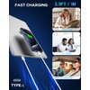 240W USB C Cable, USB C to USB C, C to C Cable Fast Charging for MacBook Pro/MacBook Air, iPad Pro/iPad Air, iPhone 16 Pro Max/ 16 15 Pro/Plus,Samsung,Compatible 140W/100W /65W/45W/35W/20W (2Pack,3ft)