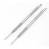 HaimiLiya Pre-treatment Cuticle Pusher, Russian Prep Nail Pushers, Dual Ended Cuticle Remover with 100/180 Grit Sandpaper Sheets, Nail Care for Manicure Pedicure Nail Art