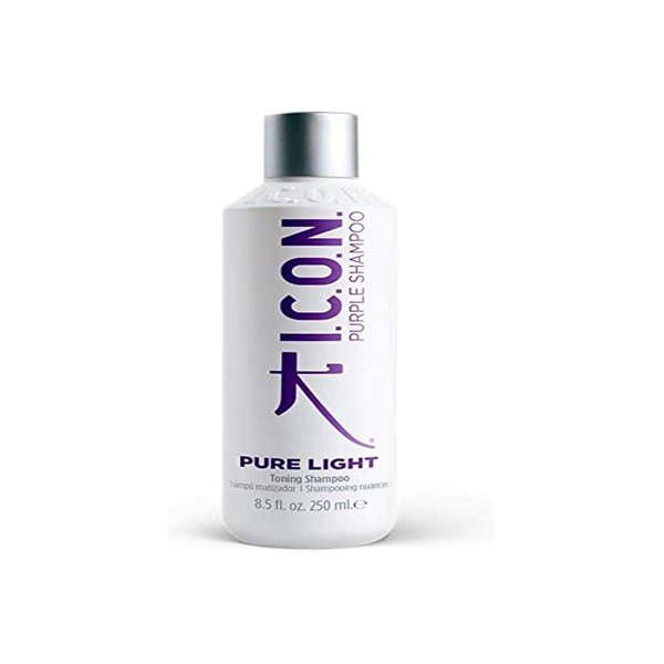 K.I.C.O.N. Pure Light Purple Shampoo 8.5 oz. Made in USA