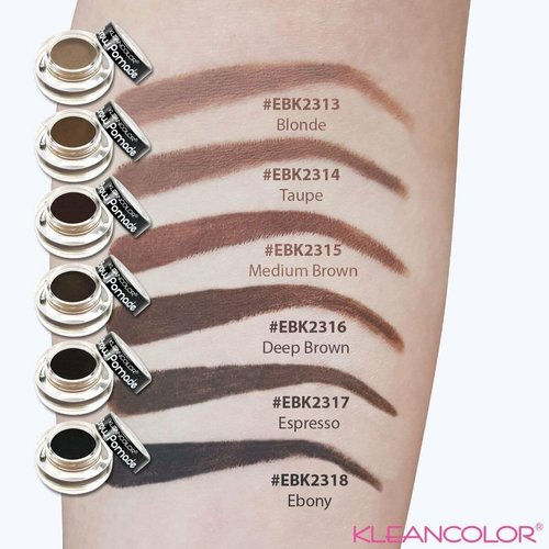 KLEANCOLOR Brow Pomade Waterproof Eye Color (Blonde)