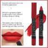 evpct DNM 3Pcs Dark Ruby Deep Red Matte Lipstick and Lip Crayon Sticks Liner Pencil Set Red Matte Lip Liner and Liquid Stay on Lipstick 10&11&18