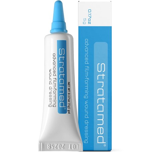 Stratamed Advanced Film-Forming Wound Dressing | Forms a Flexible Protective Layer Over Open Wounds & Damaged Skin | for Faster Healing and Early Abnormal Scar Management | 5g (0.17oz)